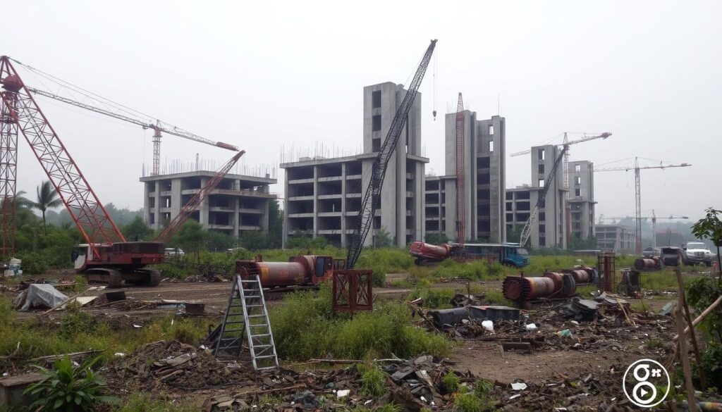 proyek infrastruktur mangkrak