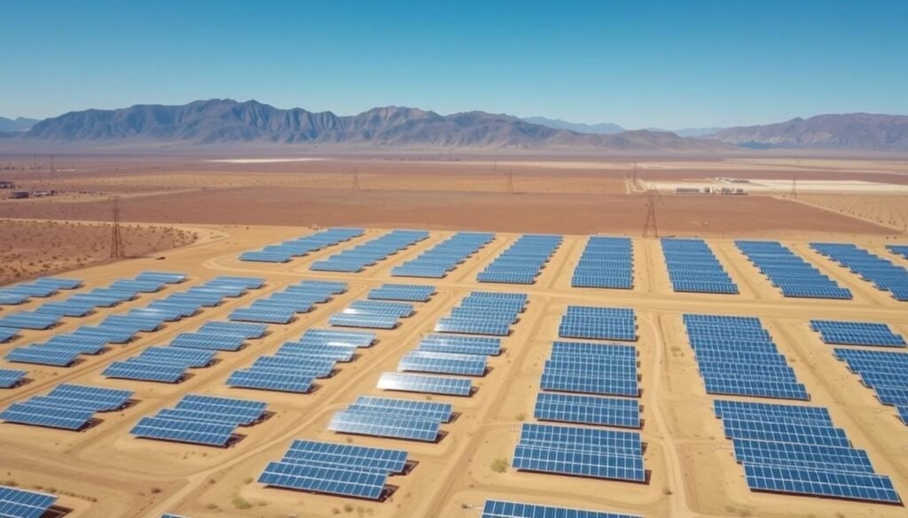 Proyek Tenaga Surya Cauchari di Jujuy, Argentina yang didanai oleh Hubungan Energi Argentina-China