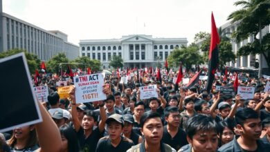 Demo Mahasiswa Trisakti & Puluhan Kampus Tolak Revisi UU TNI 2025