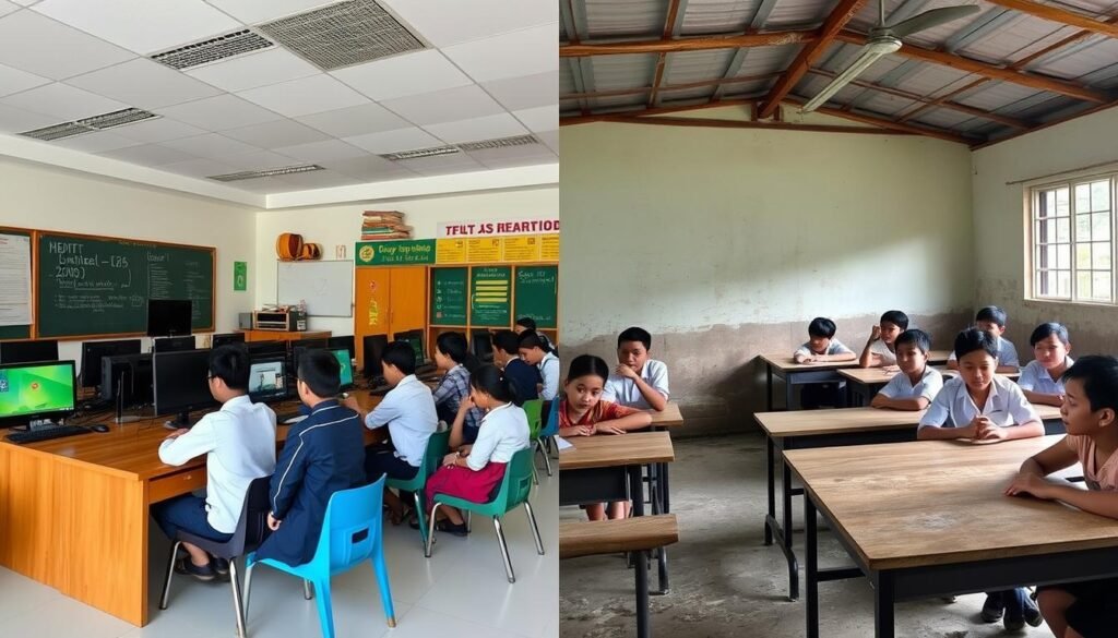 Kesenjangan infrastruktur pendidikan antara daerah perkotaan dan pedesaan di Indonesia Kesenjangan infrastruktur pendidikan antara daerah perkotaan dan pedesaan di Indonesia