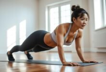 latihan core strength plank