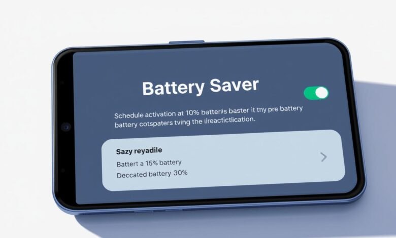 Battery Saver Schedule