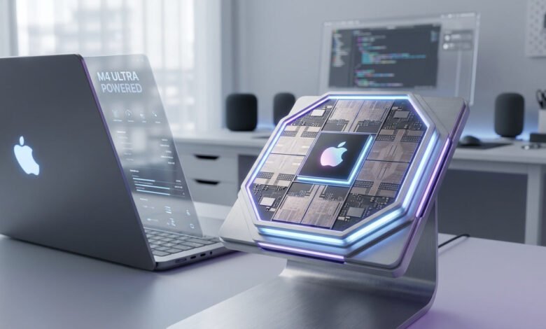Apple M4 Ultra performa chip